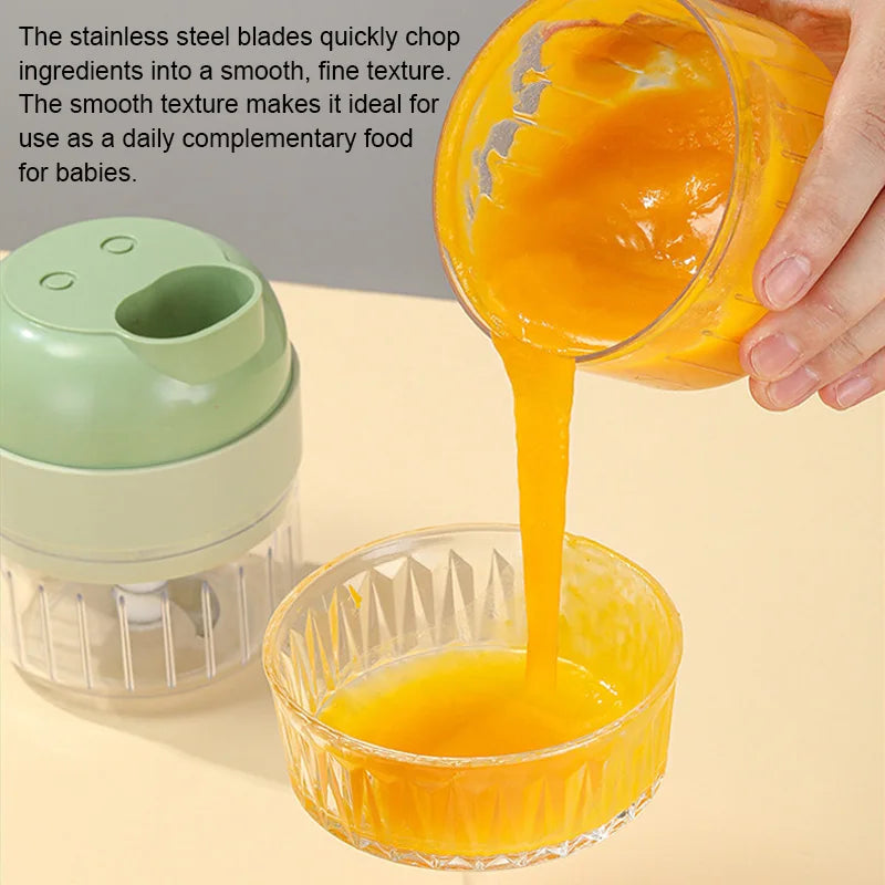 4 IN 1 Electric Vegetable Cutter Food