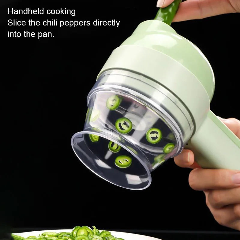 4 IN 1 Electric Vegetable Cutter Food